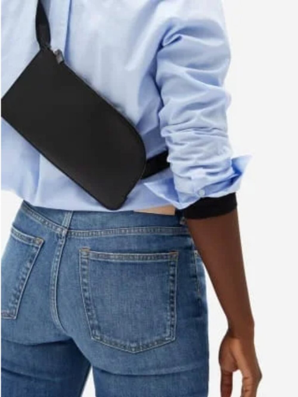 Everlane • The Italian Leather Sling, Black